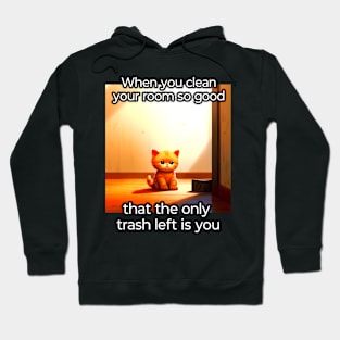 Funny Meme - Sarcastic Quote - Cat Hoodie